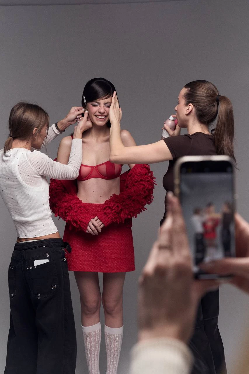 Бэкстейдж со съемки новинок и новой коллекции! 