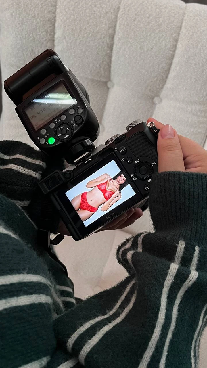 Backstage с сегодняшней съемки